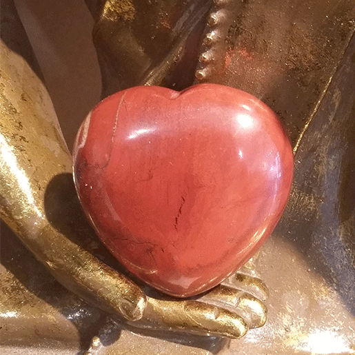 pierre jaspe rouge coeur
