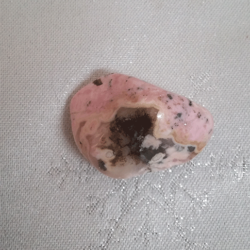 pierre roulée rhodonite pérou