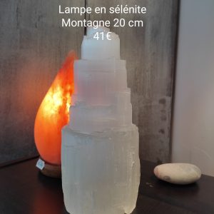 lampe en sélénite