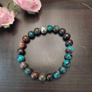 bracelet en chrysocolle