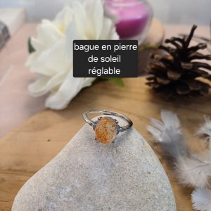 bague en pierre de soleil