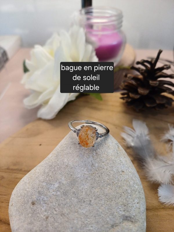 bague en pierre de soleil