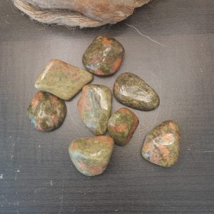 pierre roulée unakite pierre roulée unakite